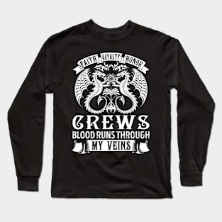 CREWS Long Sleeve T-Shirt